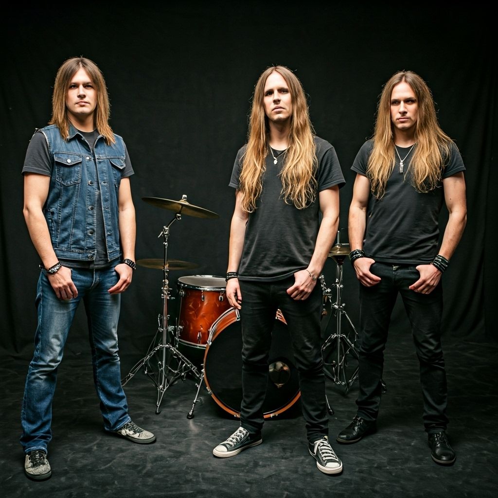 Ensemble de Groupe - Rock